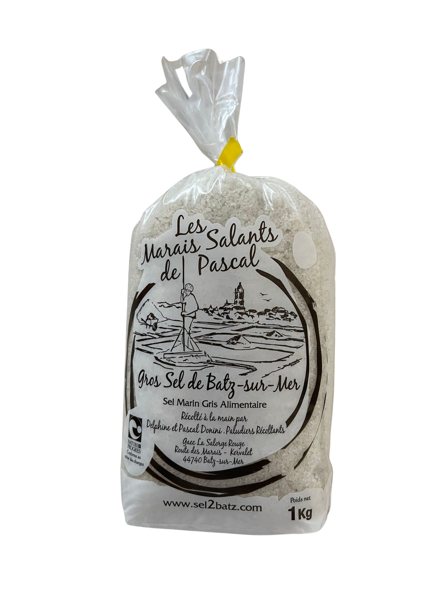 Stambi maistinė druska GROS SEL DE BATZ-SUR-MER 1kg