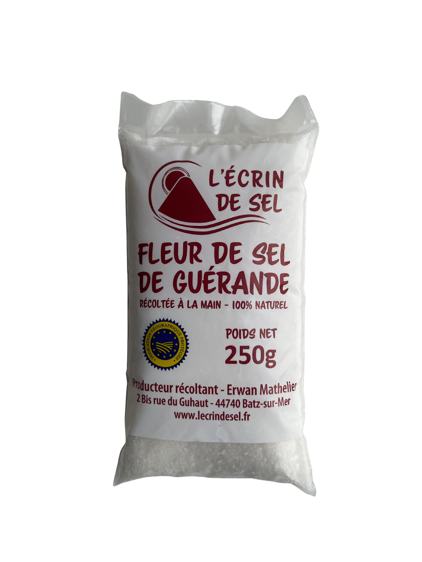Smulki Stalo druska Fleur de Sel de Guérande 250g